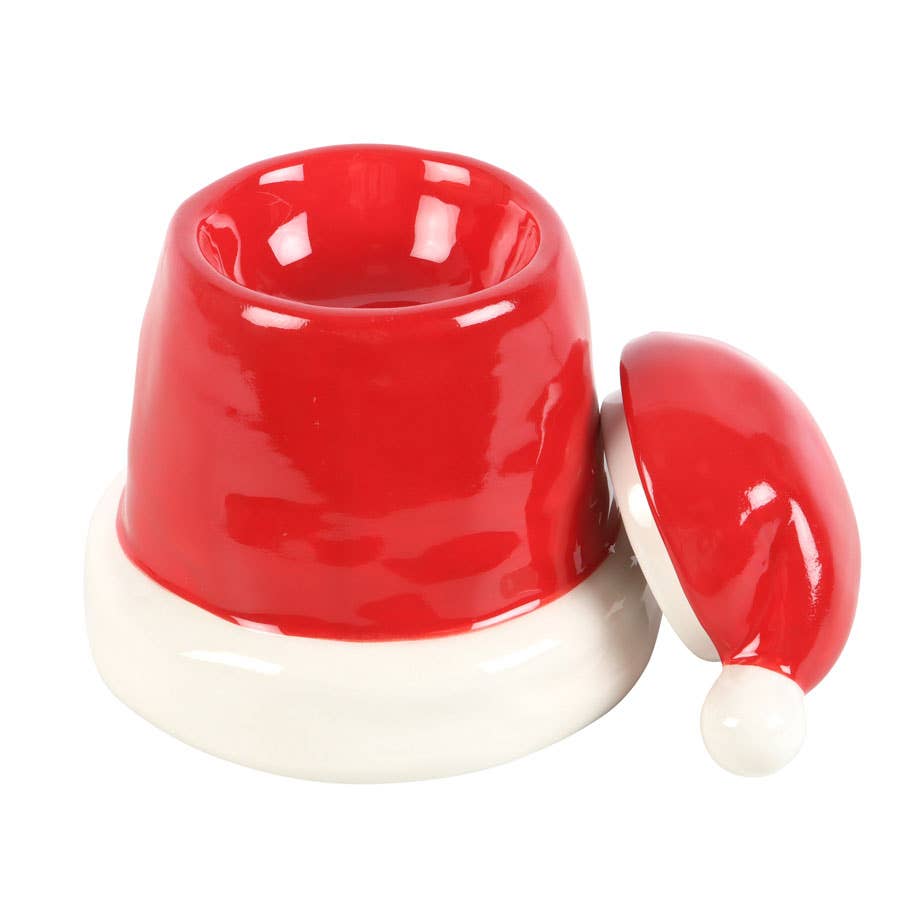 Brûleur chapeau de Noël rouge