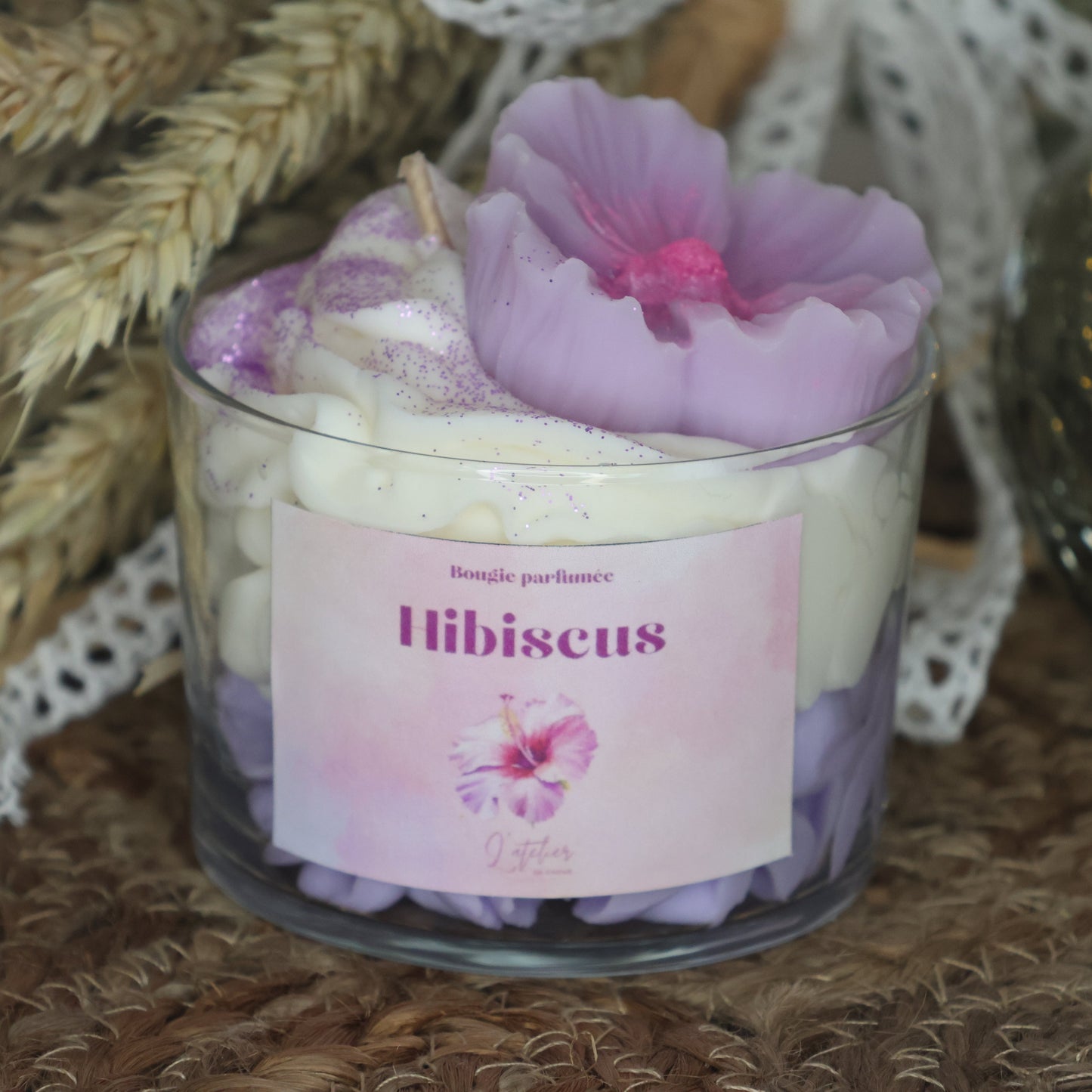Bougie Hibiscus