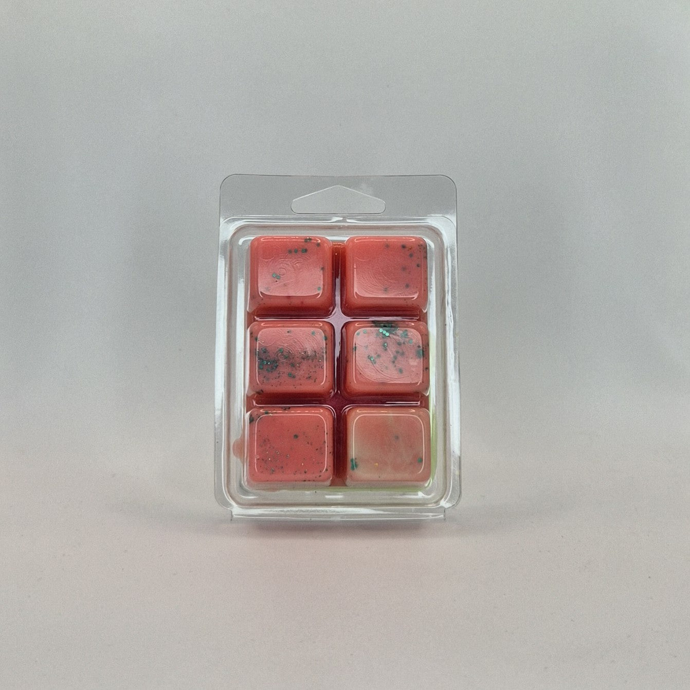 Fondant Clamshell parfumé de couleur rose parfum fraise menthe
