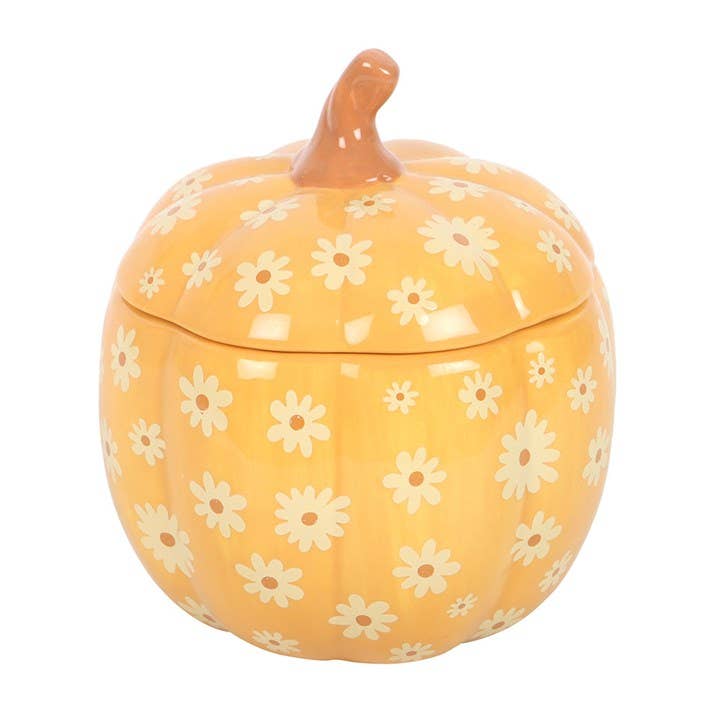 Brûleur citrouille florale groovy