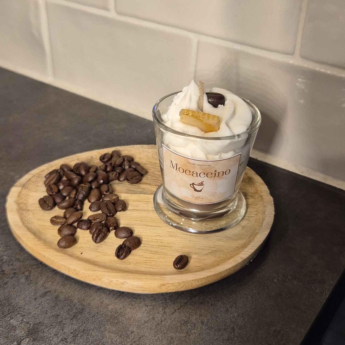 Mini bougies tasses Mocaccinno