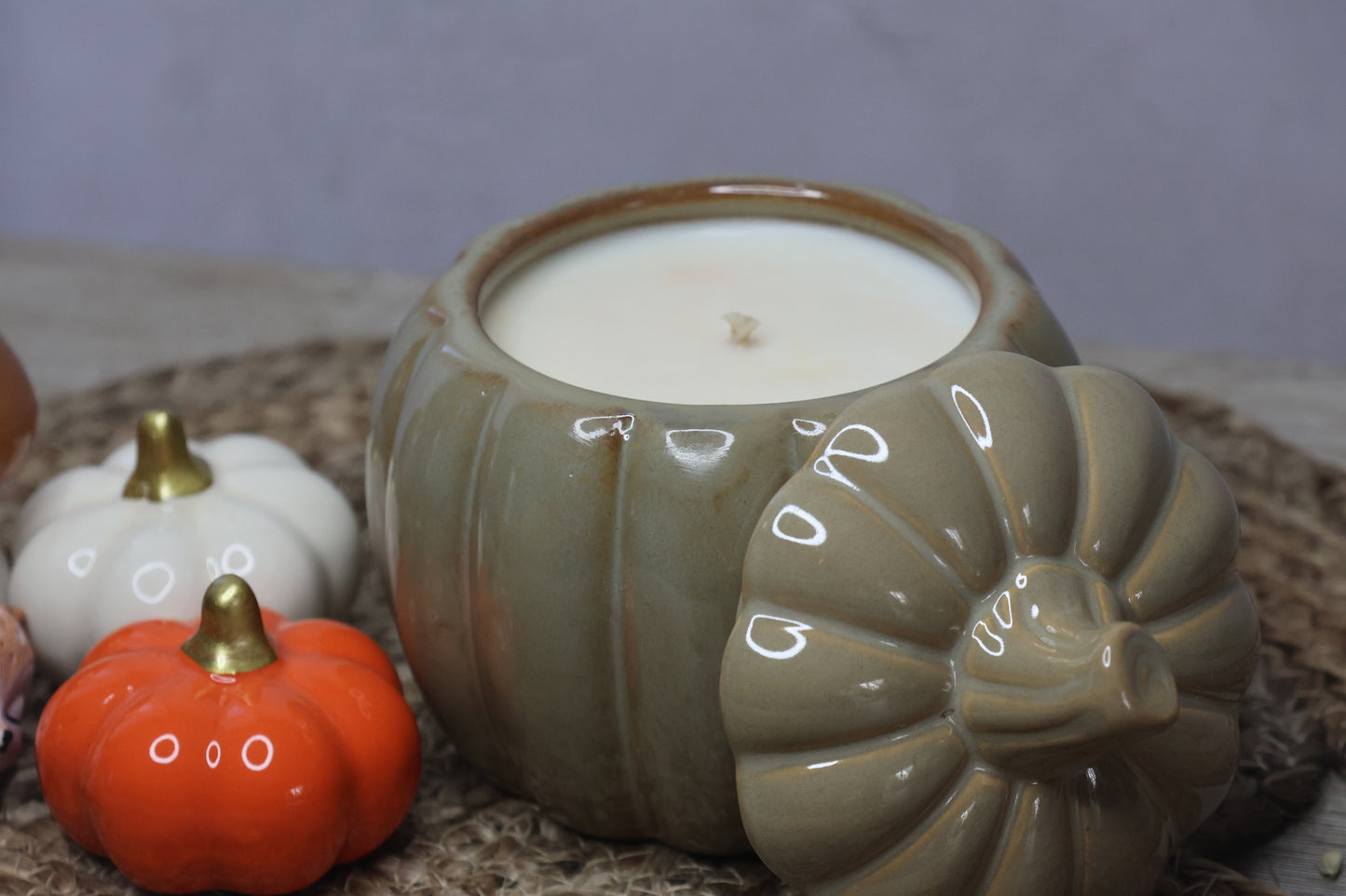Bougie Citrouille - Collection Automne