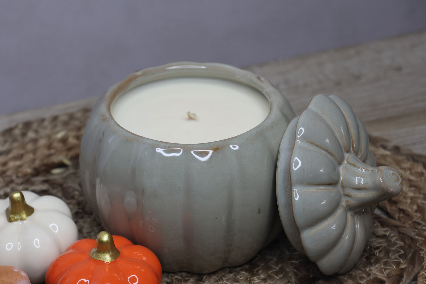 Bougie Citrouille - Collection Automne
