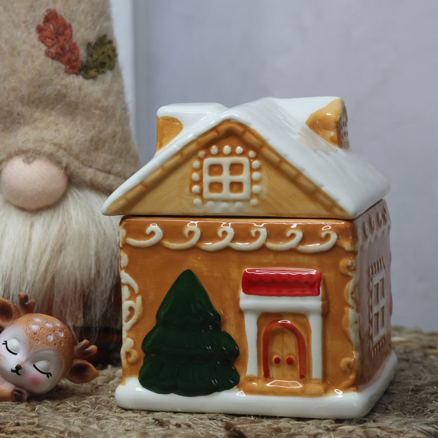 Bougie Maison de Noël