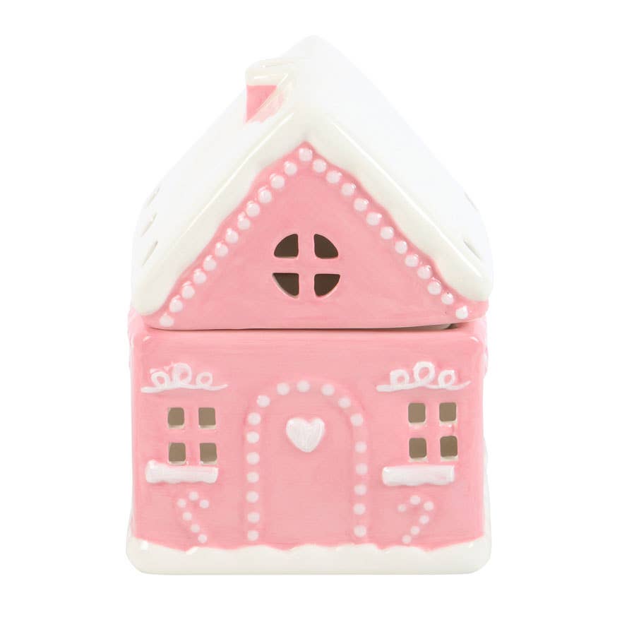 Brûleur de Noël Pink Gingerbread House