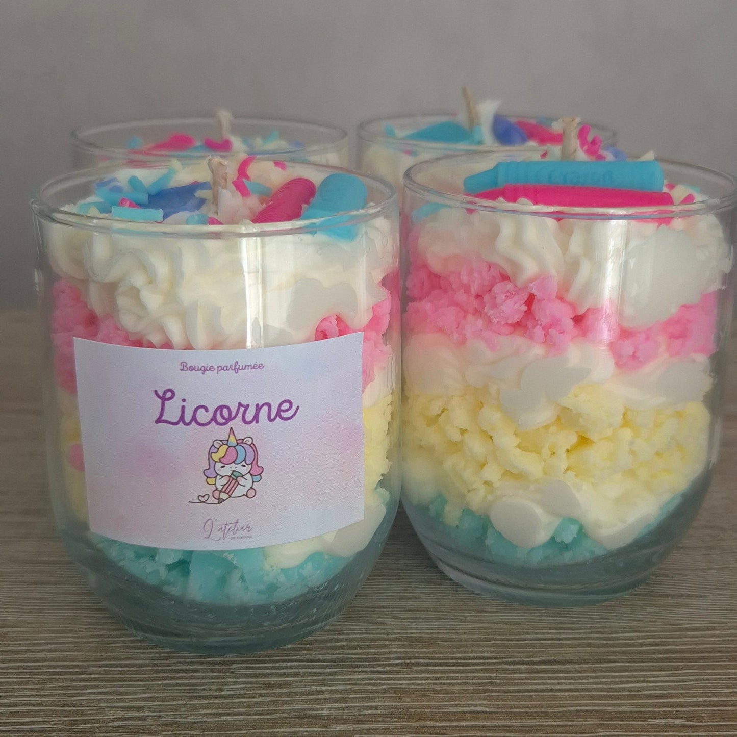 Bougies Licorne