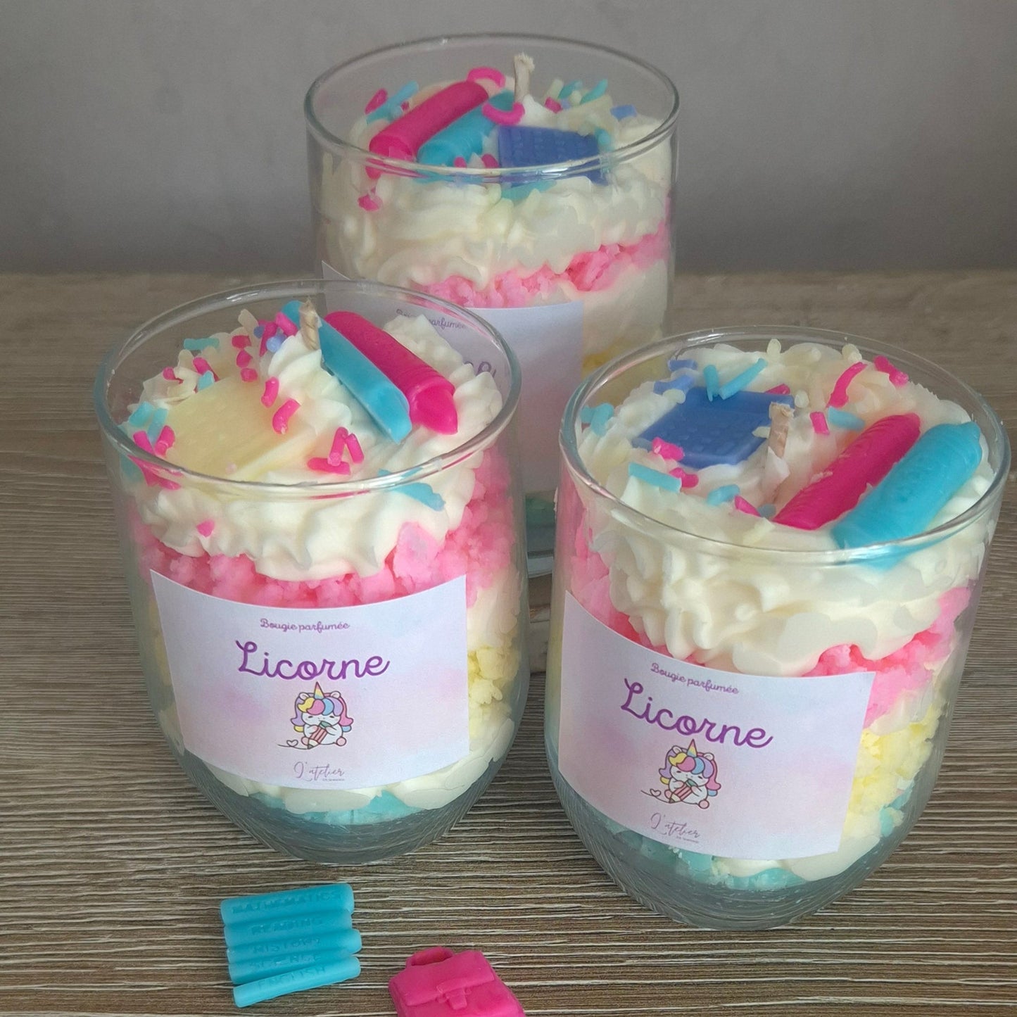 Bougies Licorne