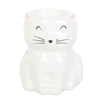 Brûleur Chat Heureux Blanc Something Different Wholesale