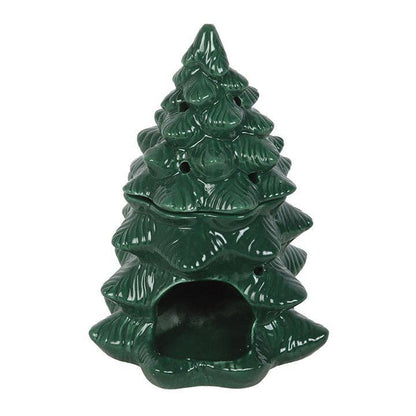 Bruleur sapin vert en céramique