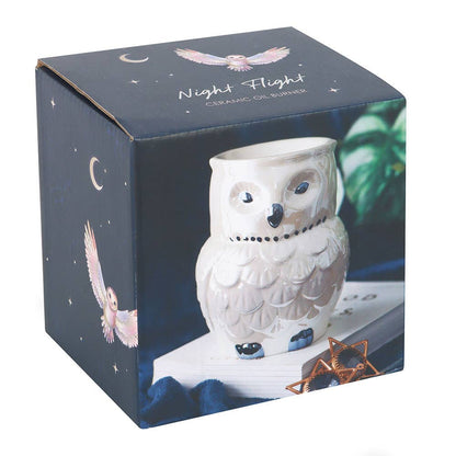Brûleur en forme de hibou