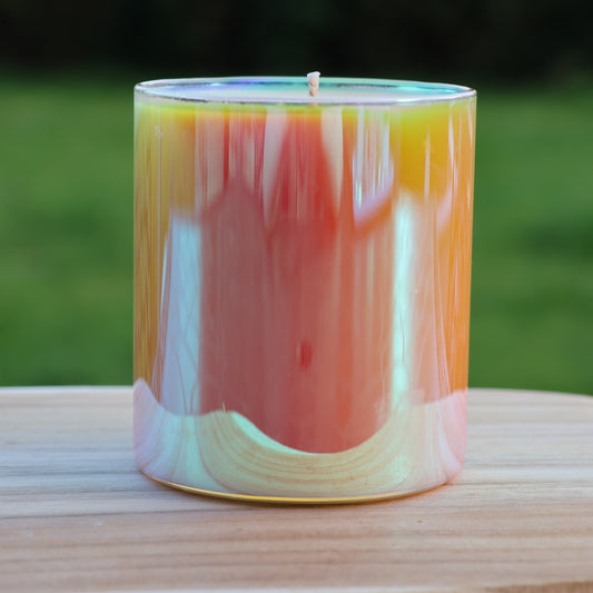 Bougie Verre Iridescent – 300 gr