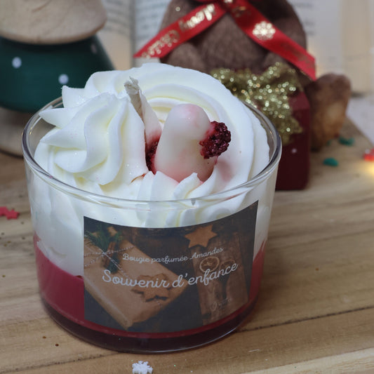 Souvenir d’Enfance – Bougie parfumée Amande (Édition Classique)