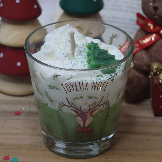 Bougie Joyeux Noel !  - Parfum Citrouille Vanillé