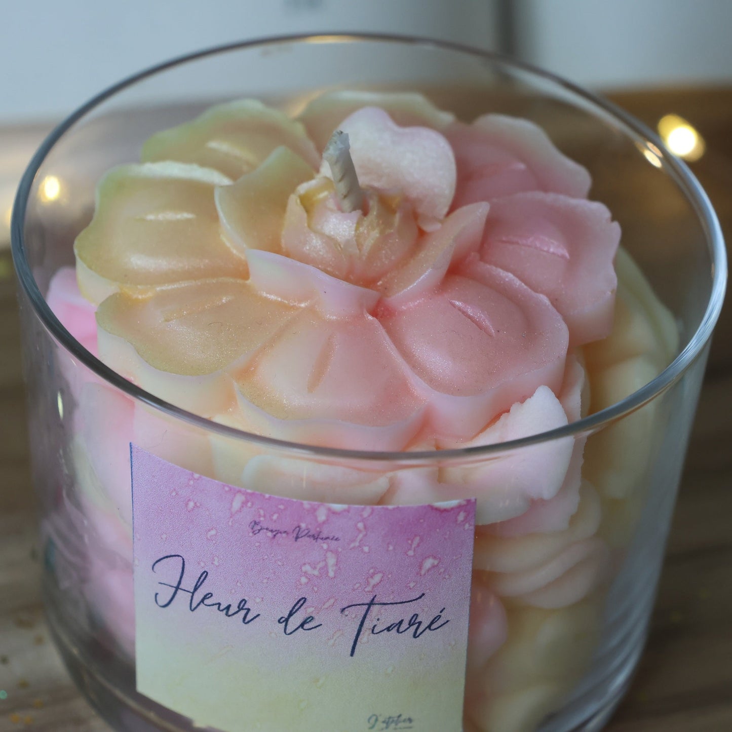 Bougie Fleur de Tiaré