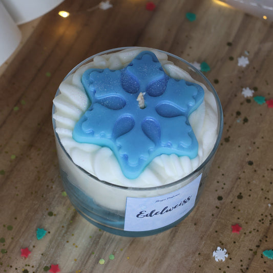 Flocon de Neige - Bougie Edelweiss