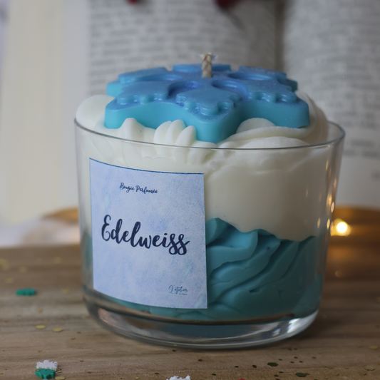 Flocon de Neige - Bougie Edelweiss