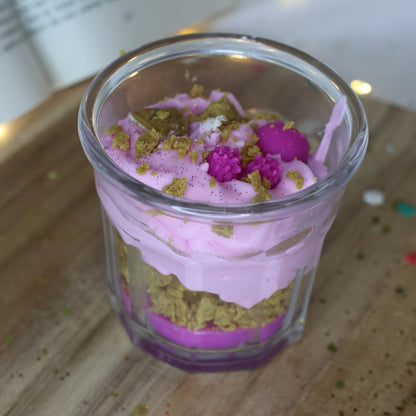 Pot - Bougie Framboise caramel