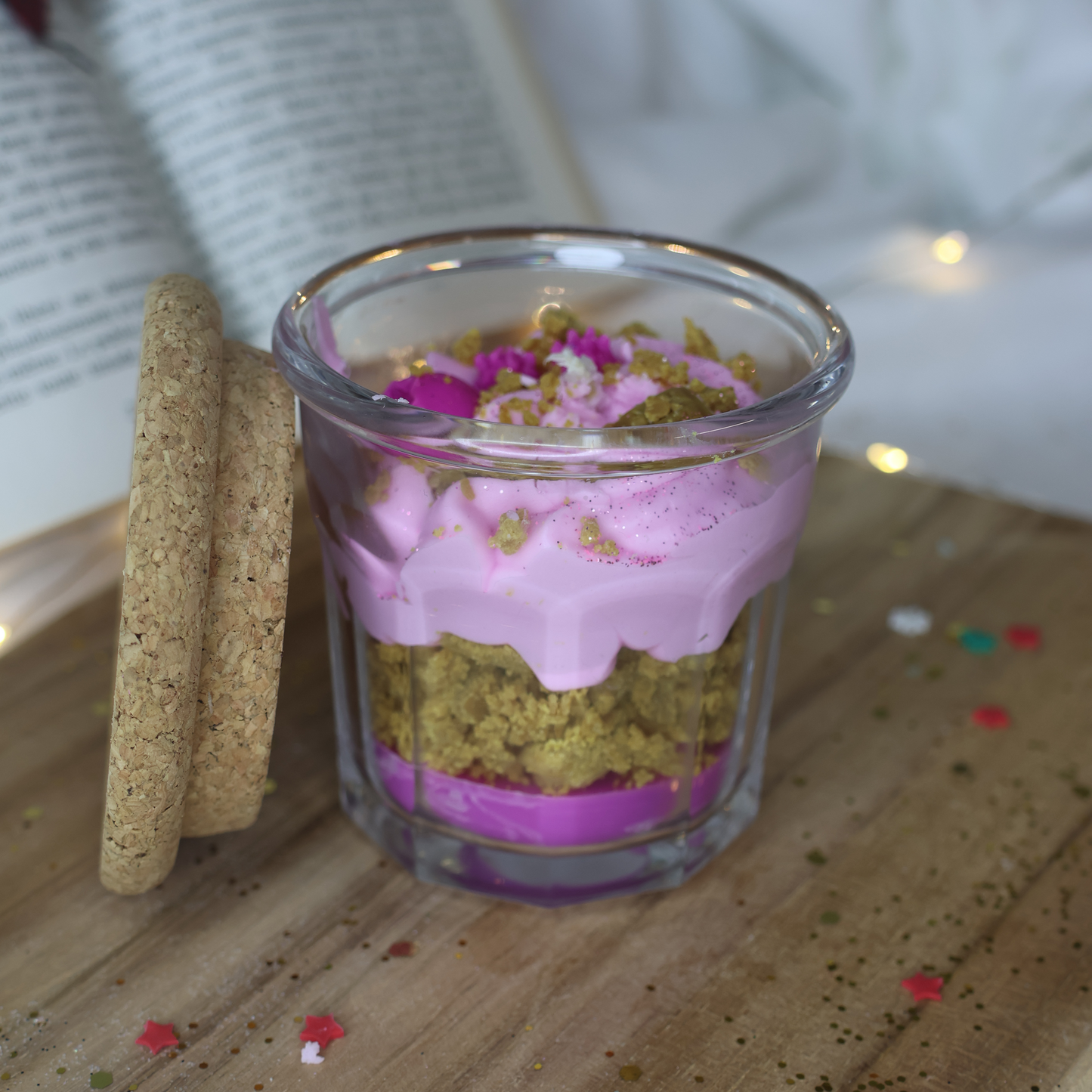 Pot - Bougie Framboise caramel