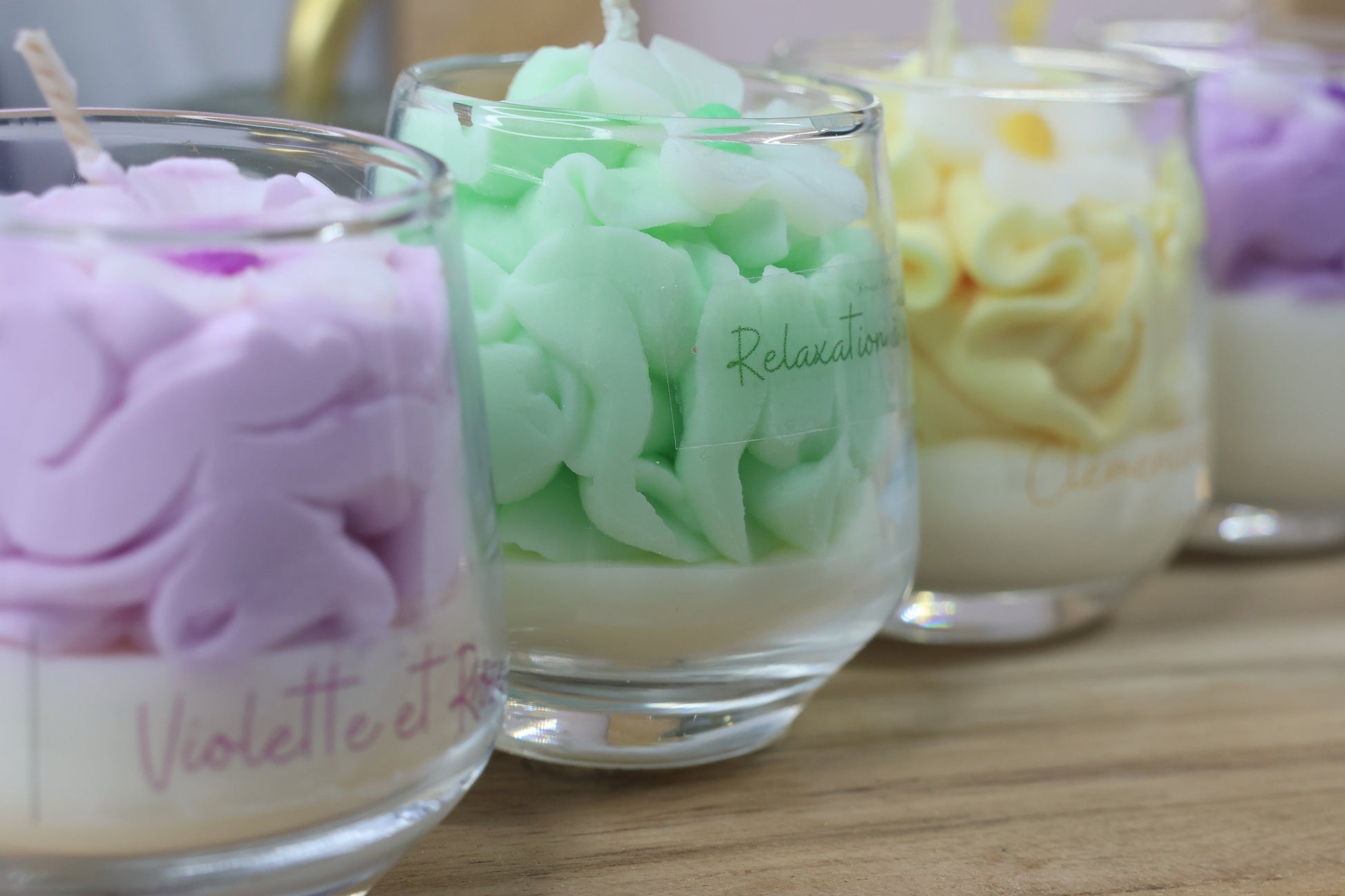 Collection Mini Marguerite – Bougie 60gr L'atelier de Gwend