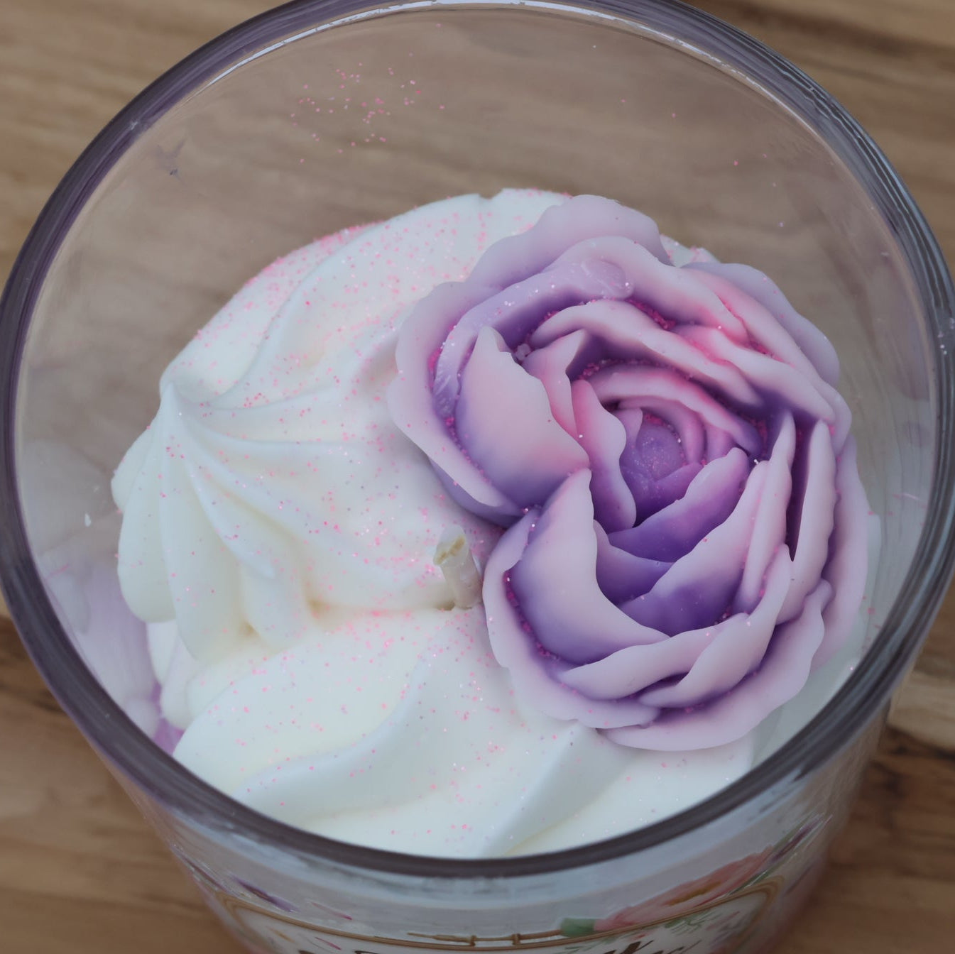 🌸 Bougie Violette & Rose – Édition Fête des Mères PROMO