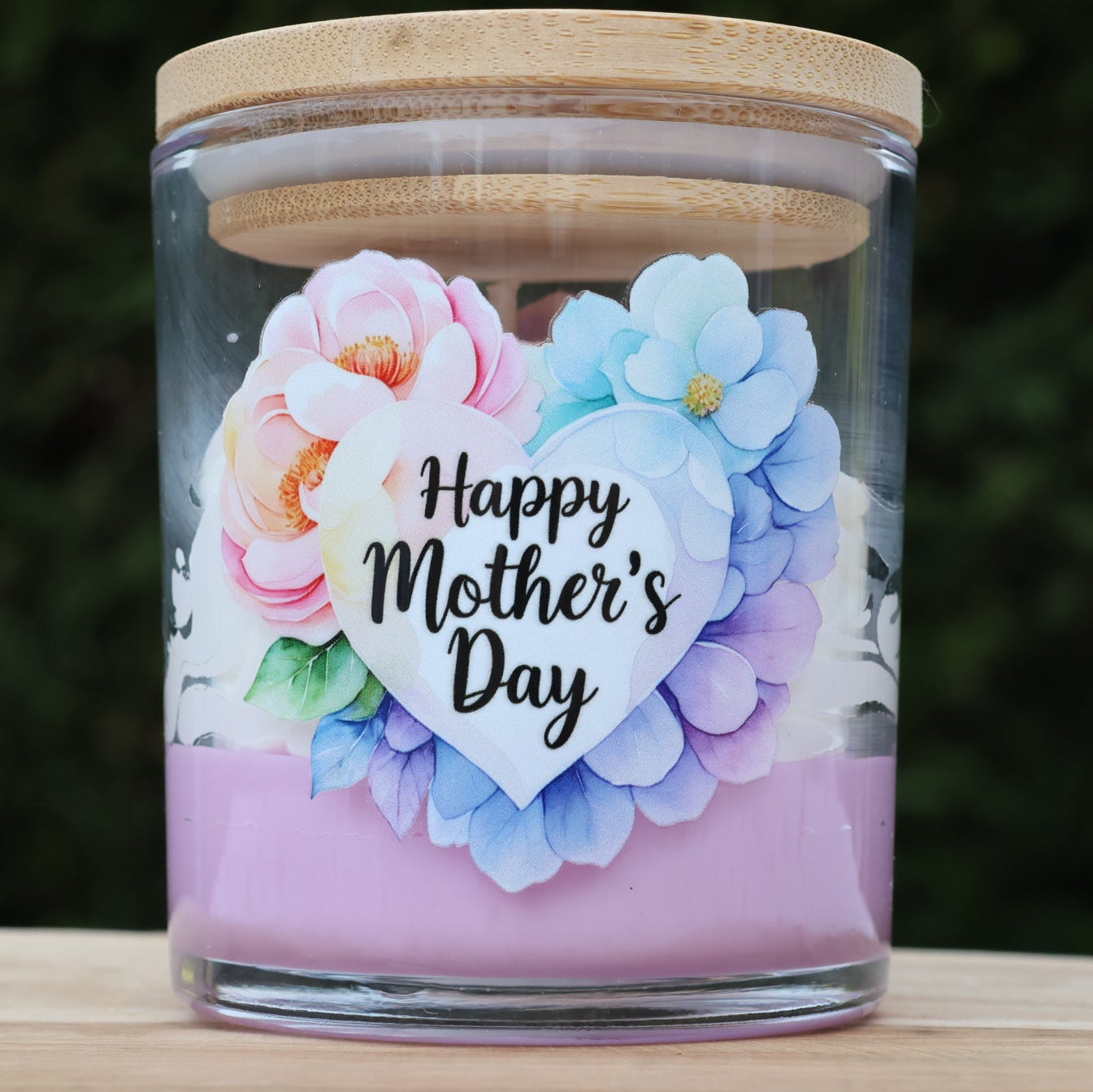 🌸 Bougie Violette & Rose – Édition Fête des Mères PROMO