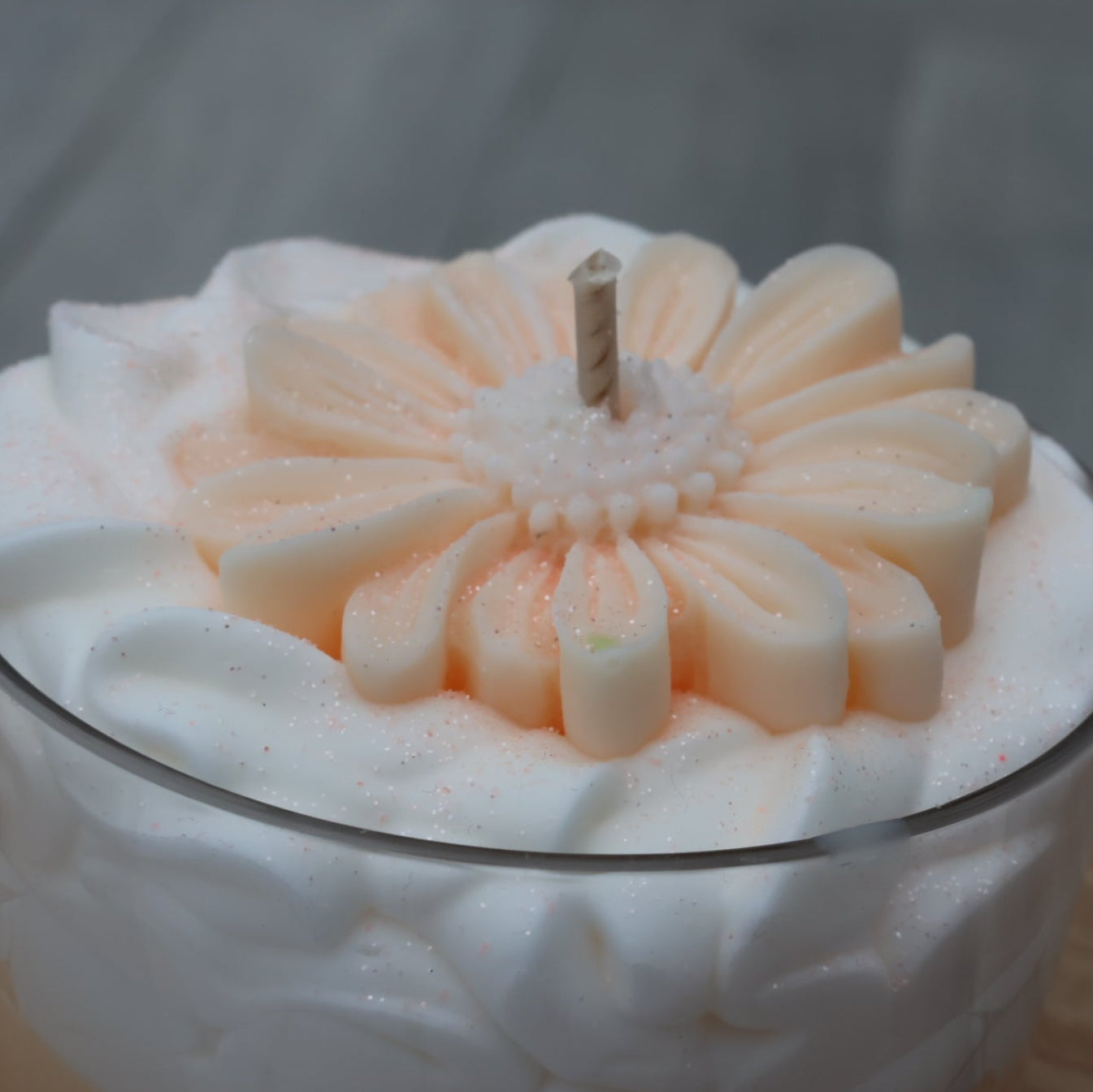 🍑 Bougie Pêche de Vigne