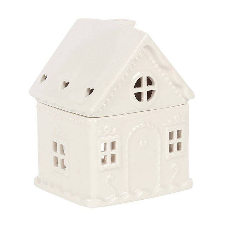 Brûleur White Gingerbread House Something Different Wholesale