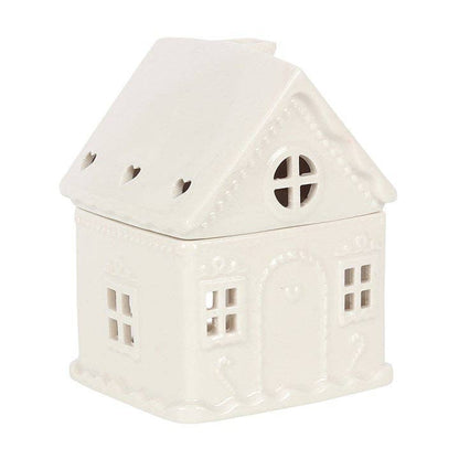 Brûleur White Gingerbread House Something Different Wholesale