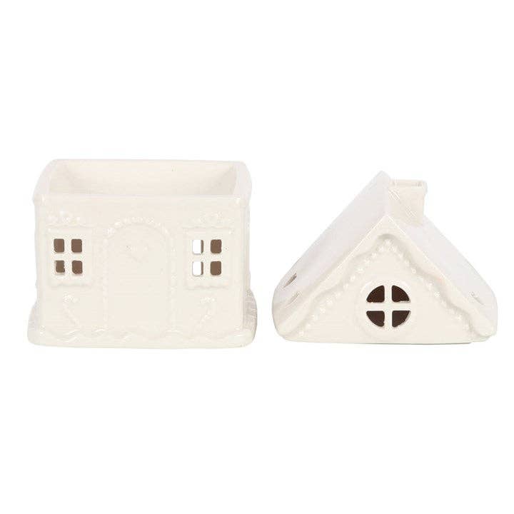 Brûleur White Gingerbread House Something Different Wholesale