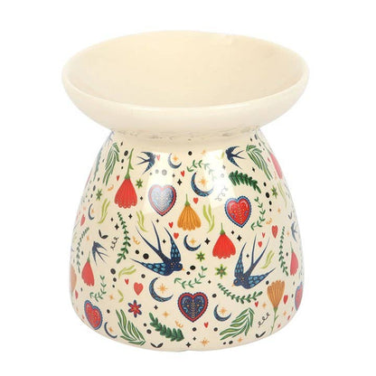 Brûleur imprimé Cream Midnight Bloom Something Different Wholesale