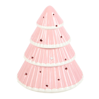 Brûleur sapin de Noël rose