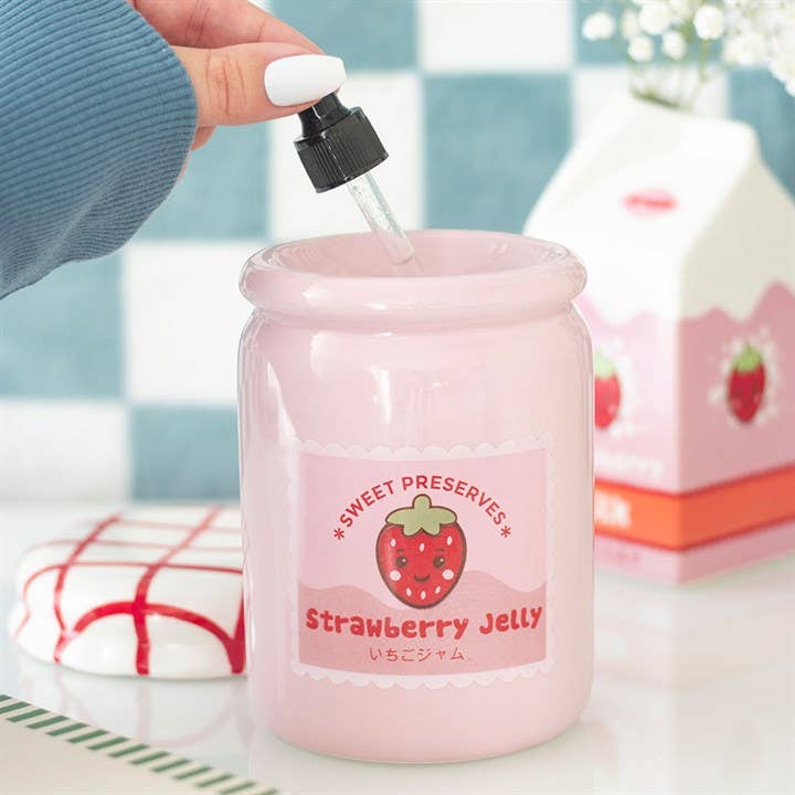 Brûleur en forme de pot de gelée de fraise Something Different Wholesale