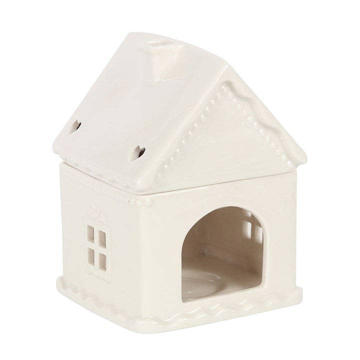 Brûleur White Gingerbread House Something Different Wholesale