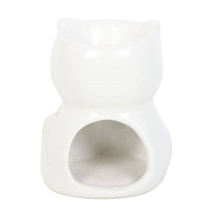 Brûleur Chat Heureux Blanc Something Different Wholesale
