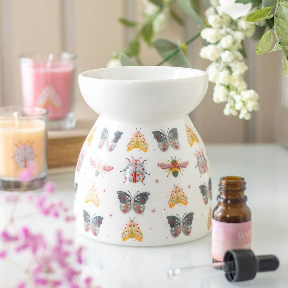 Diffuseur décoré d’insectes fleuris Something Different Wholesale