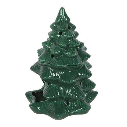 Bruleur sapin vert en céramique