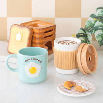 Brûleur en forme de tasse à café