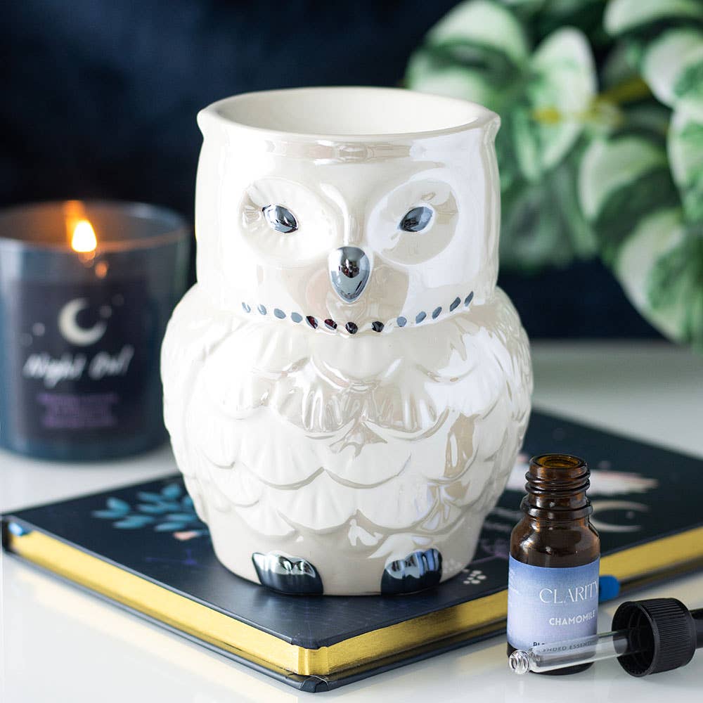 Brûleur en forme de hibou