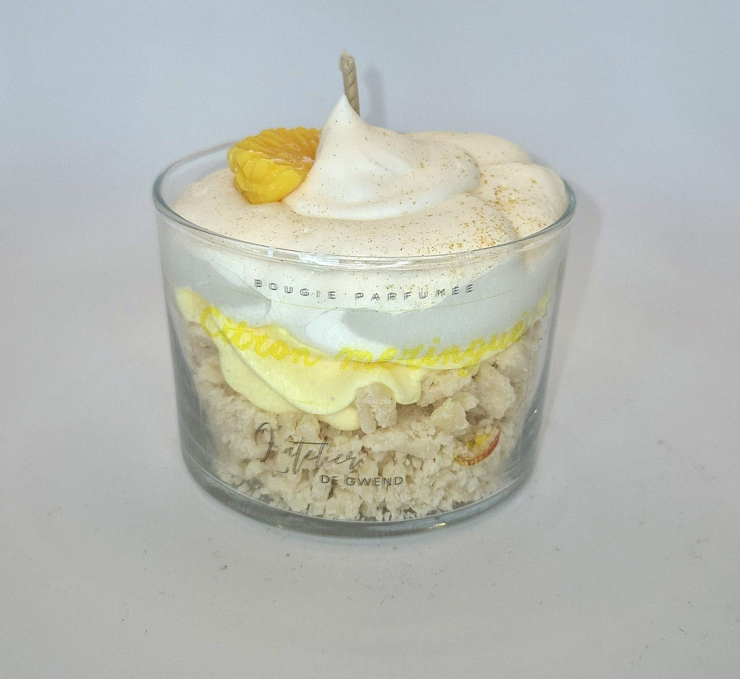 Bougie parfumée – Citron Meringué