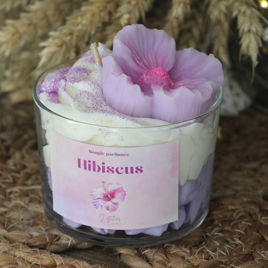 Bougie Hibiscus