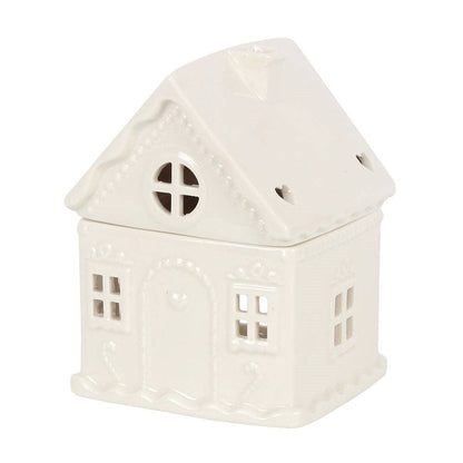 Brûleur White Gingerbread House Something Different Wholesale