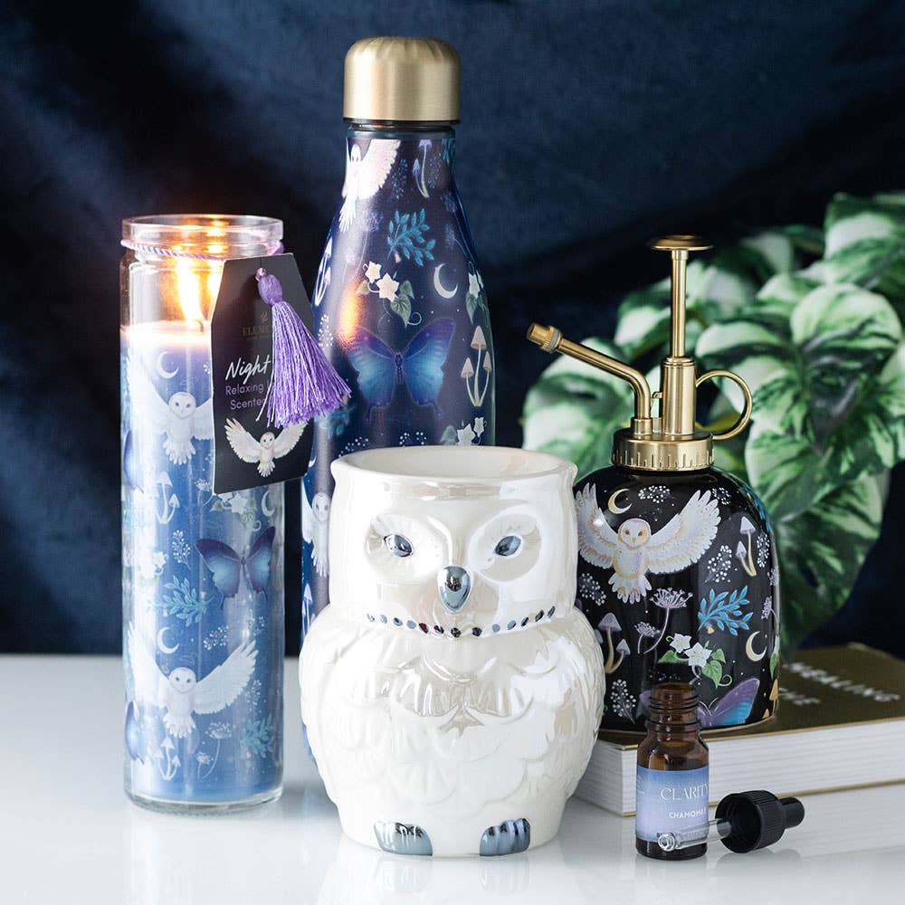 Brûleur en forme de hibou