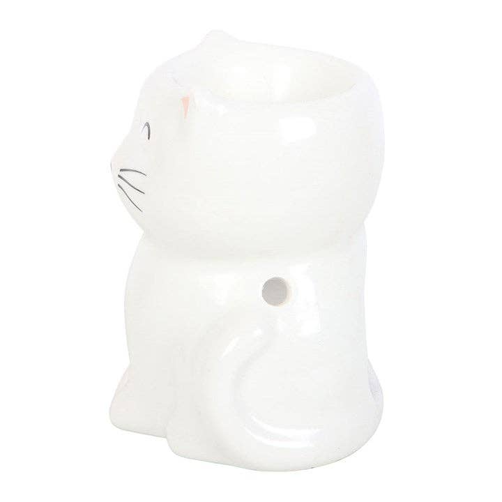 Brûleur Chat Heureux Blanc Something Different Wholesale