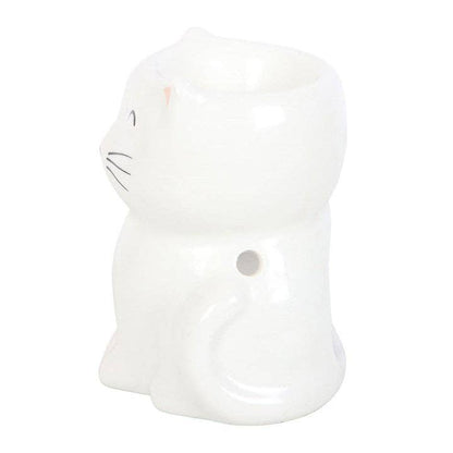 Brûleur Chat Heureux Blanc Something Different Wholesale