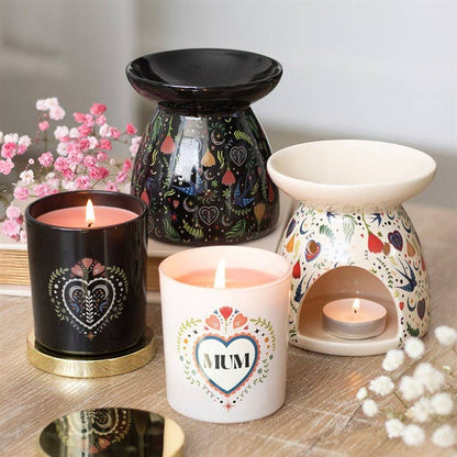 Brûleur imprimé Cream Midnight Bloom Something Different Wholesale