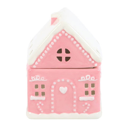 Brûleur de Noël Pink Gingerbread House