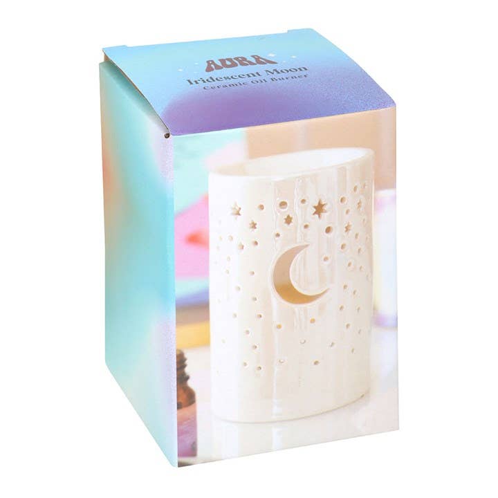 Brûleur lunaire blanc iridescent Something Different Wholesale