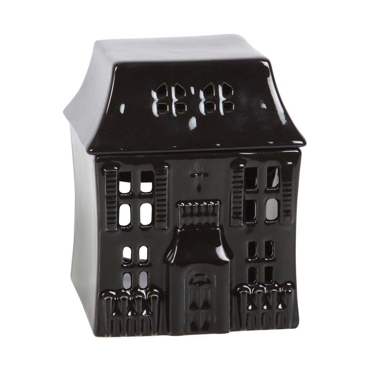 Brûleur  maison hantée gothique noir