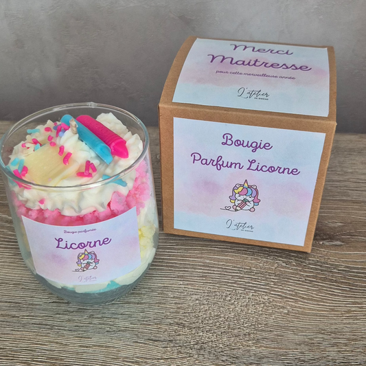 Bougies Licorne